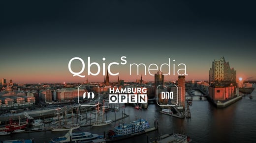 See us at Hamburg Open with qbics media