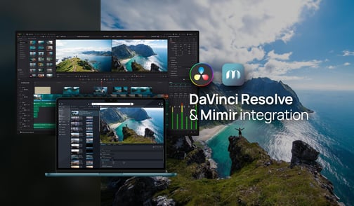 Mimir integrates with DaVinci Resolve