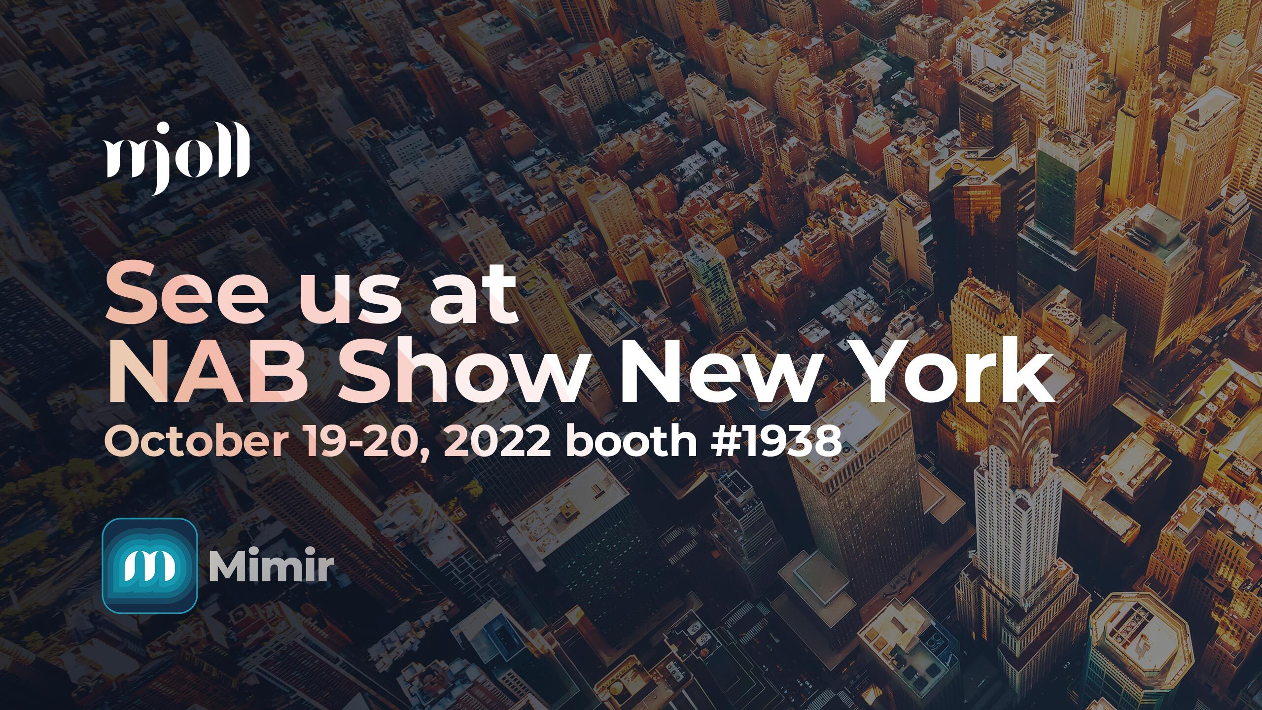 NAB Show New York banner image