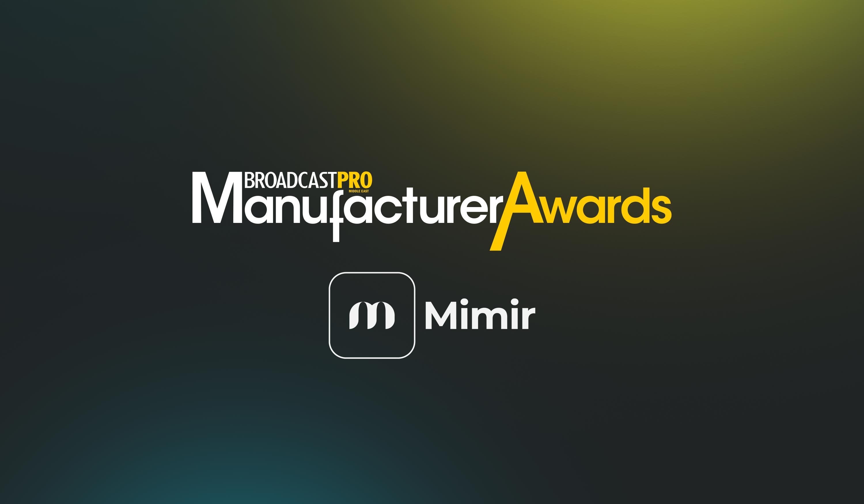 Mimir award image banner 