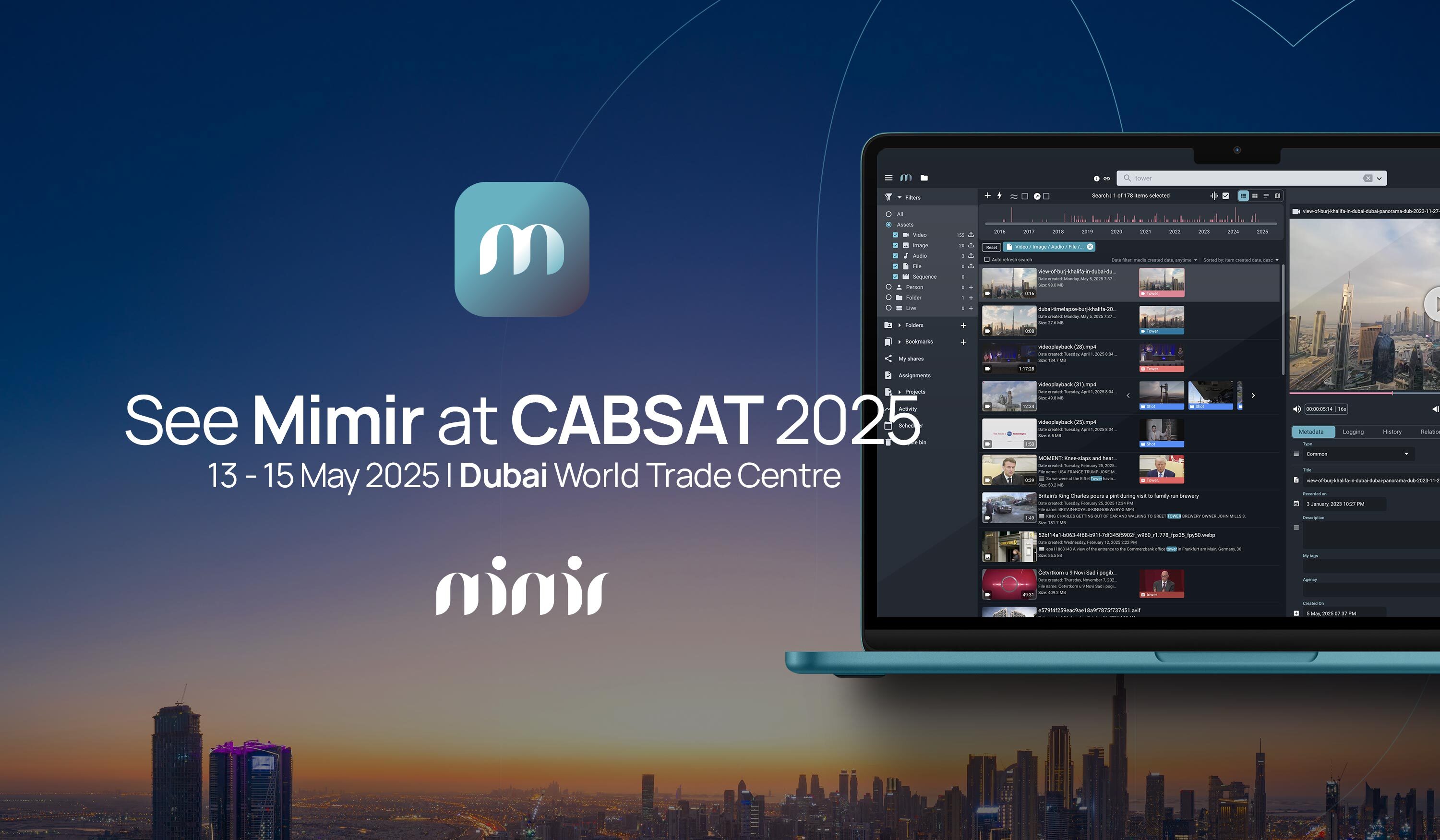 Mimir at CABSAT 2025