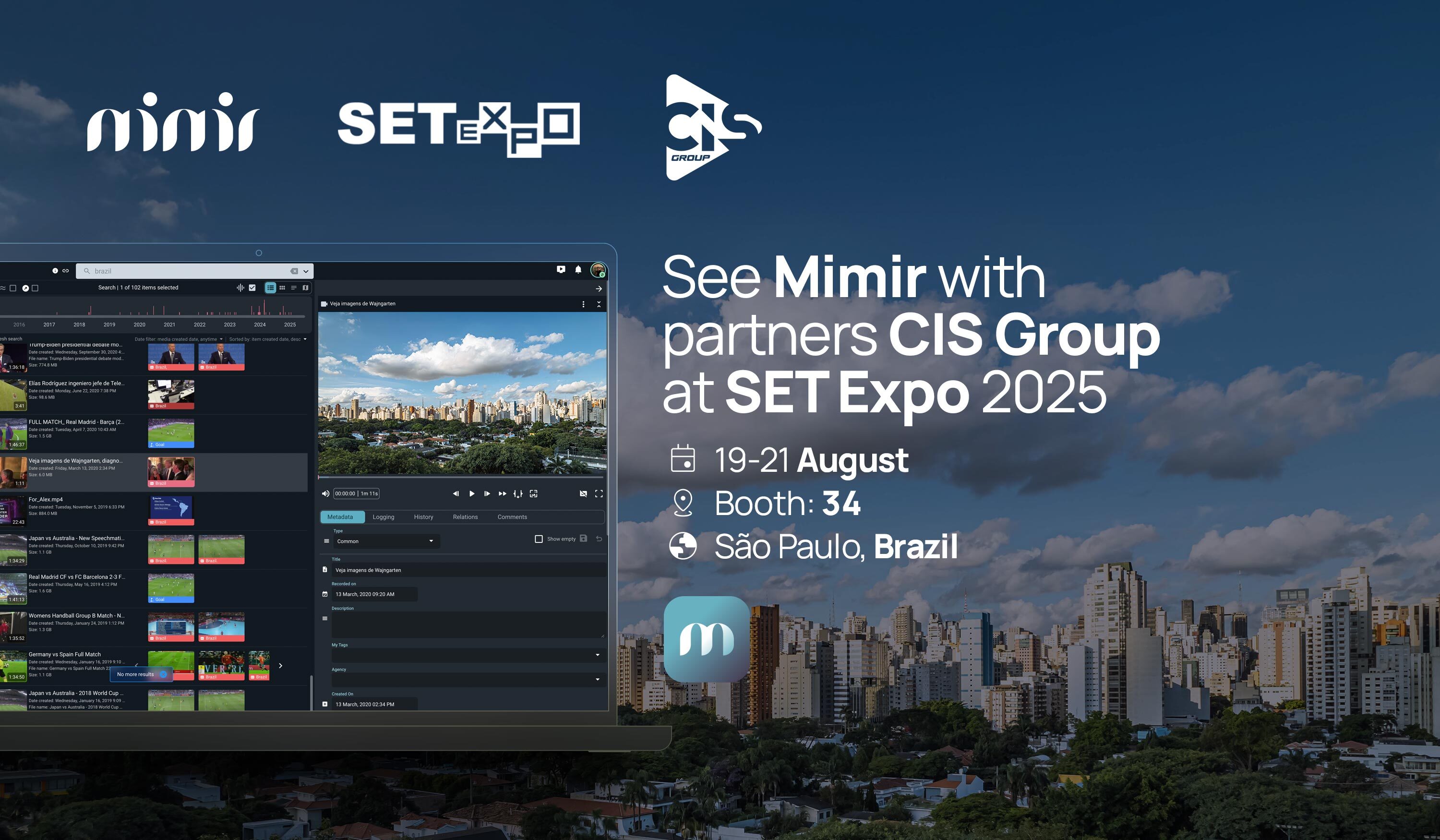 Mimir at SET Expo 2025