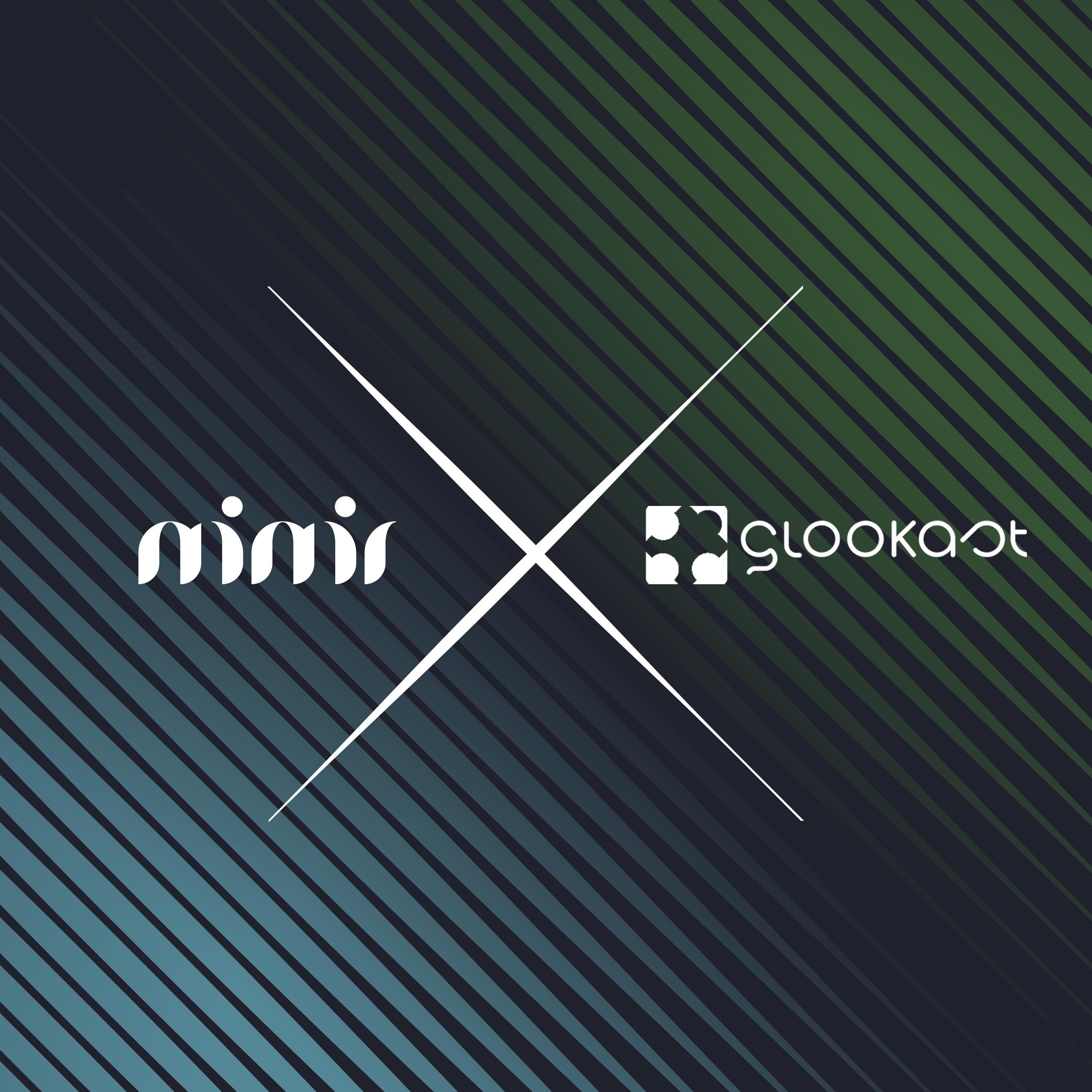 The mimir and Glookast logos together