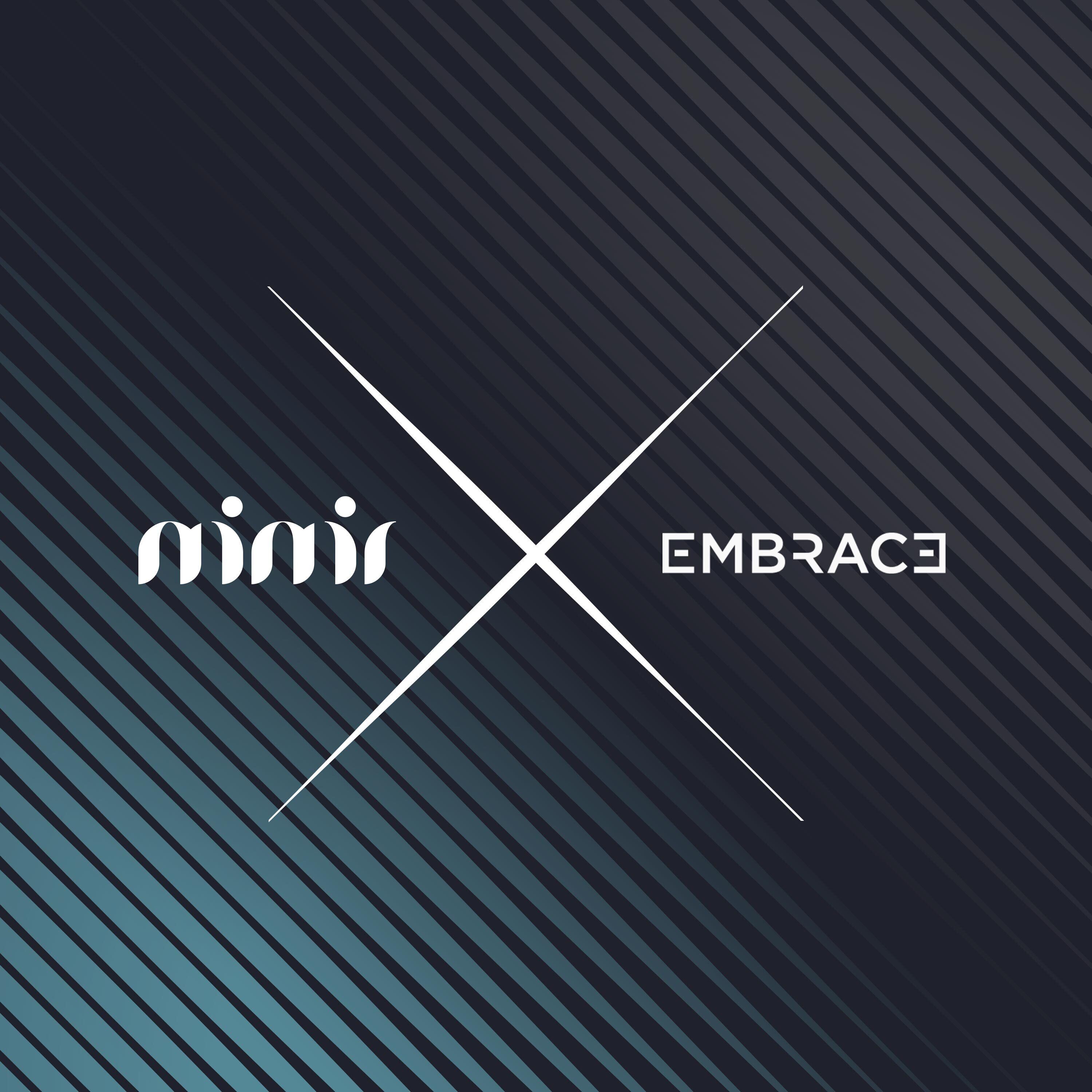 The Mimir and Embrace logos together